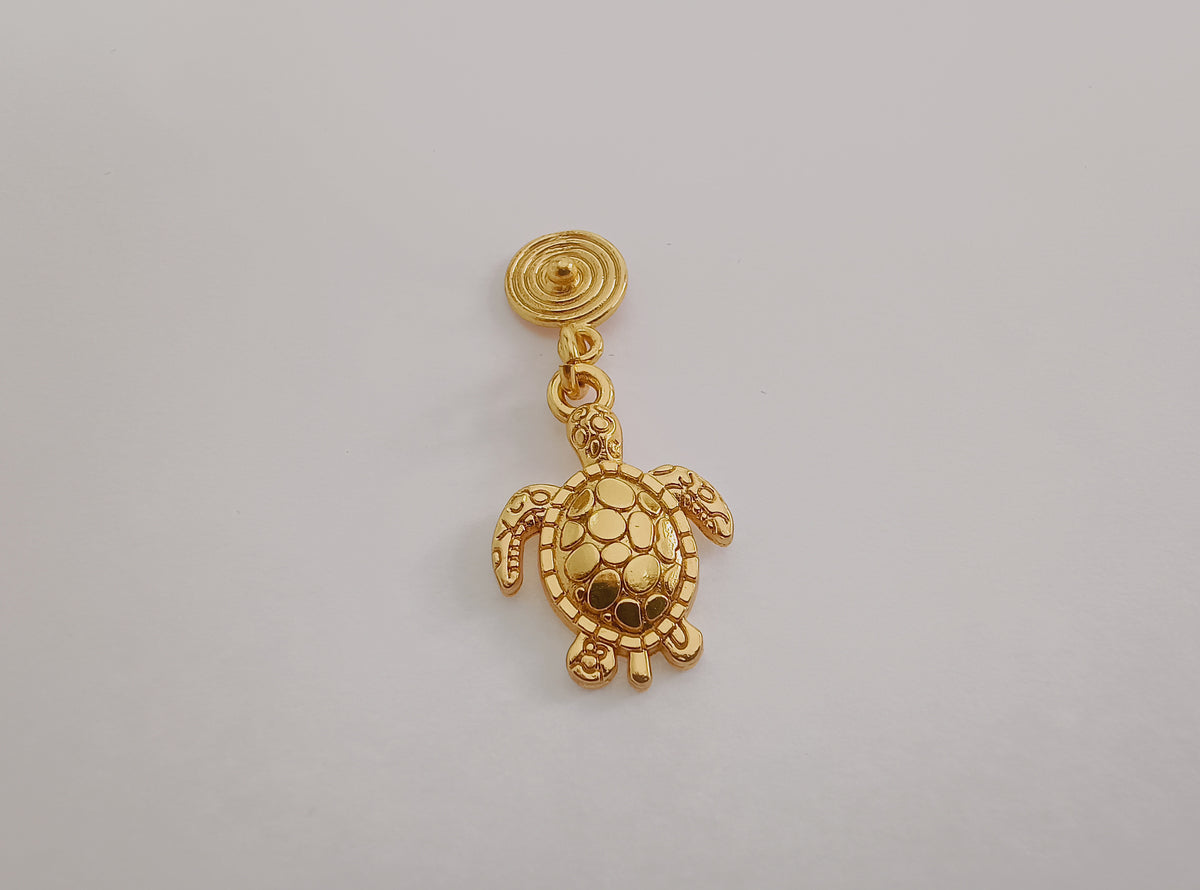 🐢 Aretes Tortuga cultura Quimbaya