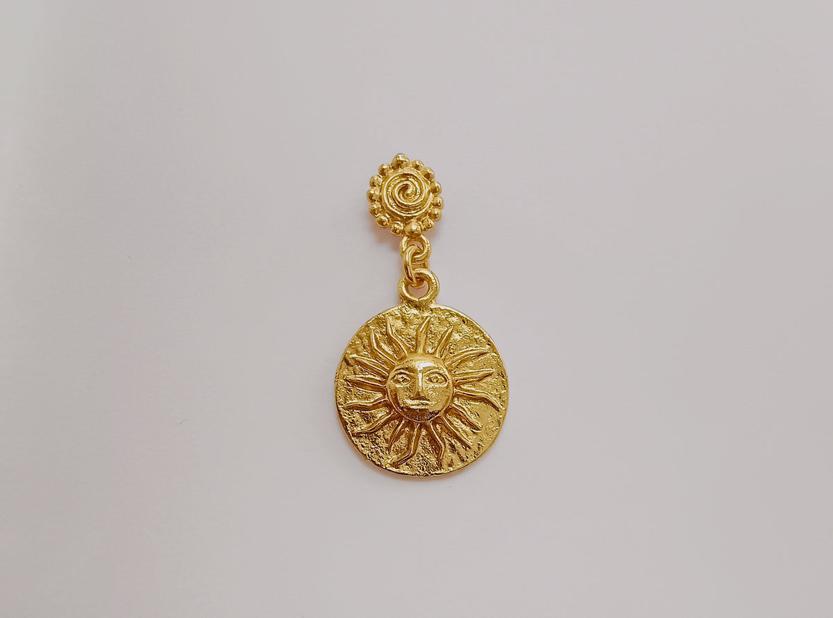 ☀️ Aretes Sol cultura Muisca