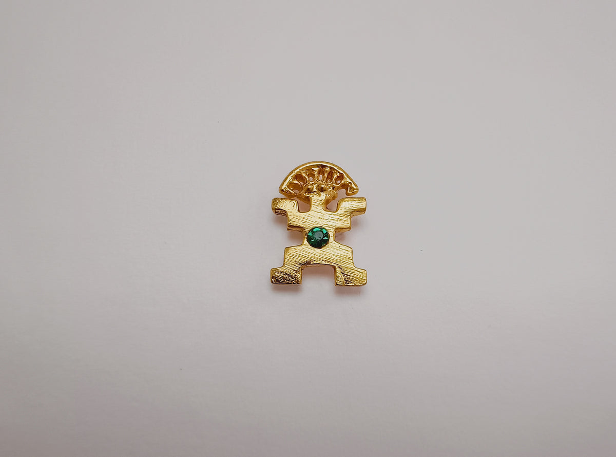 🐆 Topos Circonita cúbica Pectoral Hombre - Jaguar