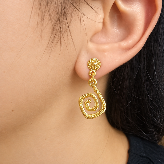 ♾️ Aretes Infinito precolombino