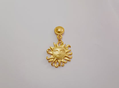 ☀️ Aretes Sol cultura Quimbaya