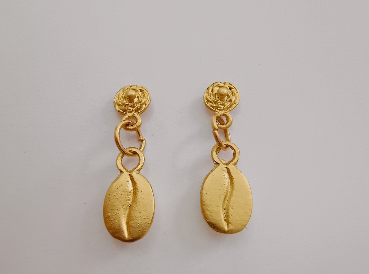 ☕ Aretes Grano de Café
