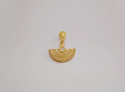 ✨ Aretes Nariguera abanico cultura Sinú