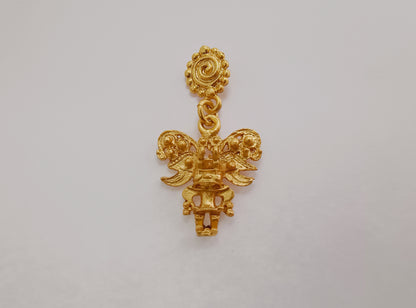 🦇 Aretes Hombre Murciélago cultura Tayrona