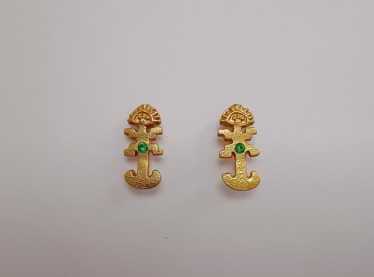 🐆Topos Circonita cúbica Hombre Jaguar cultura Tolima
