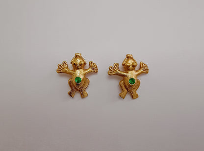 🐸 Topos Circonita cúbica Rana Cultura Muisca