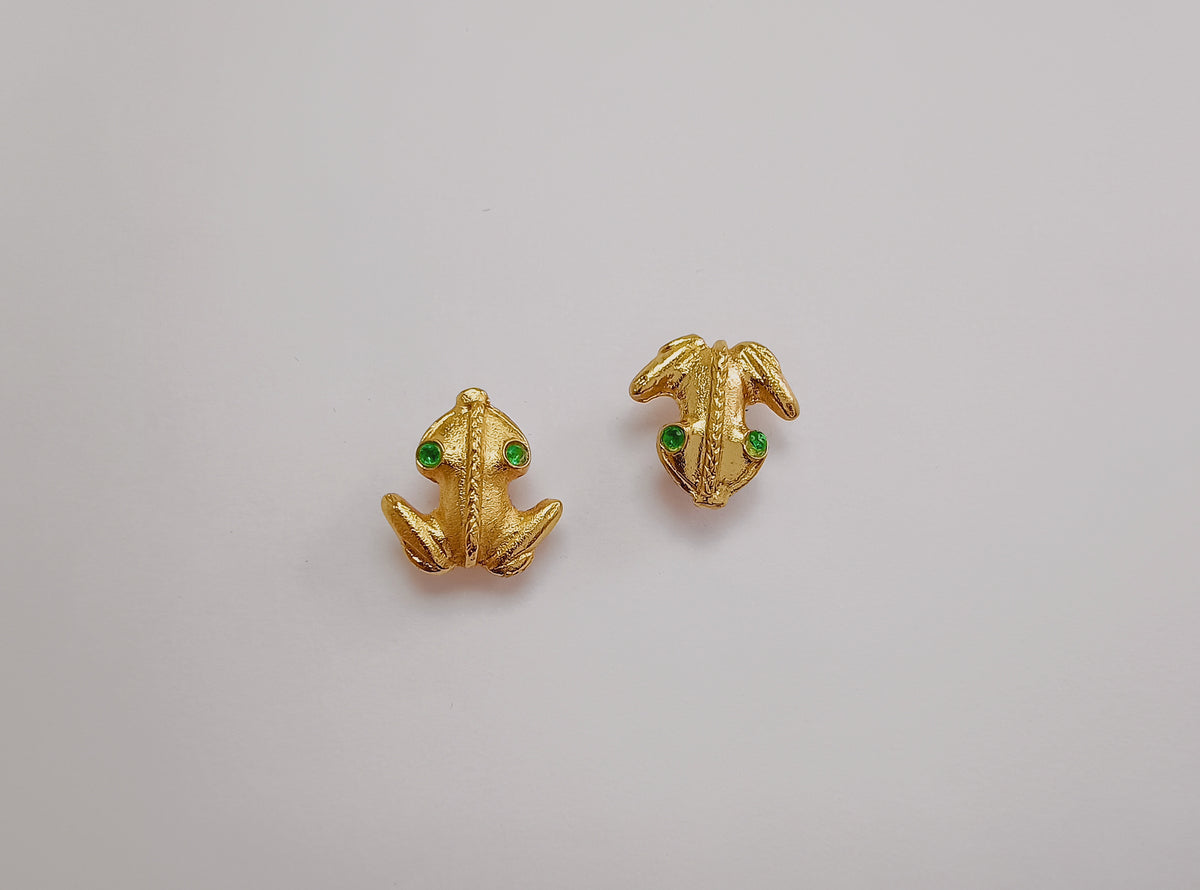 🐸 Topos Circonita cúbica Rana Tayrona