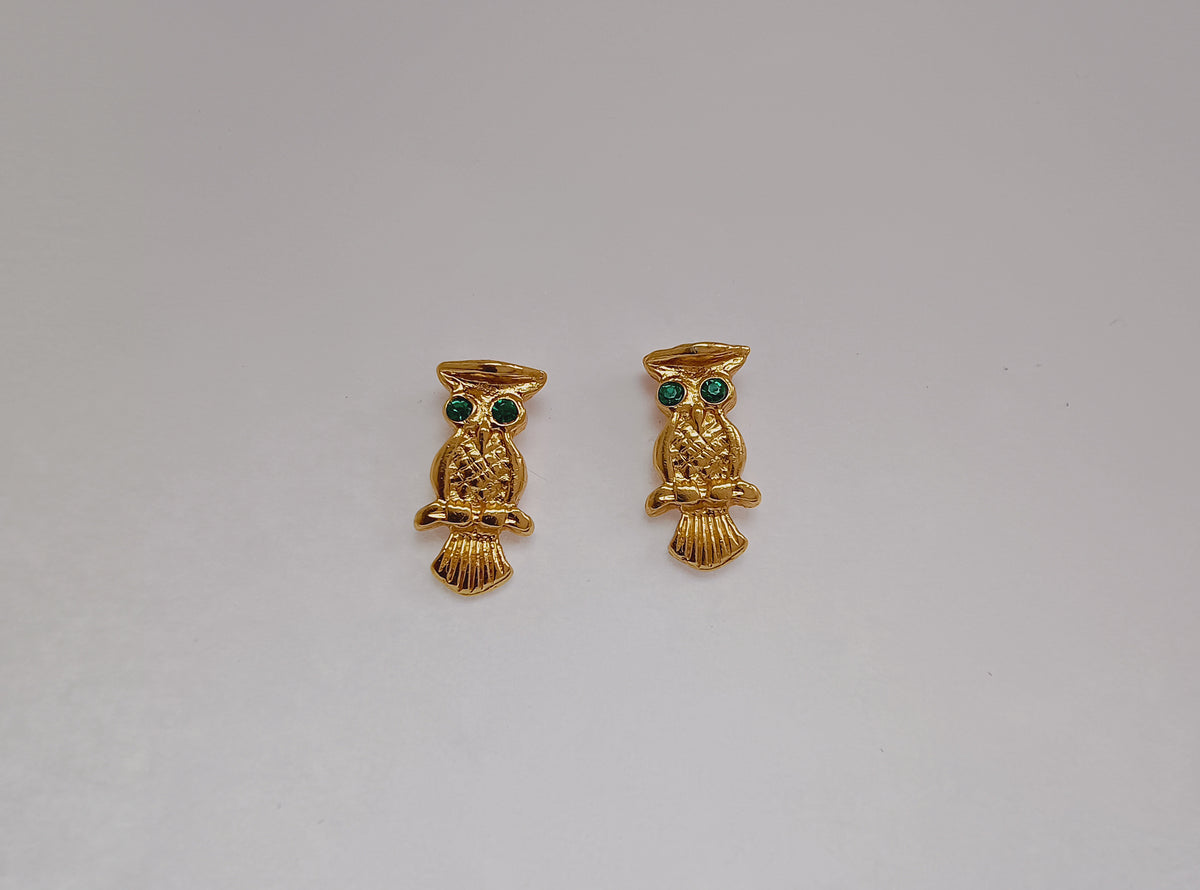 🦉 Topos Circonita cúbica Lechuzón