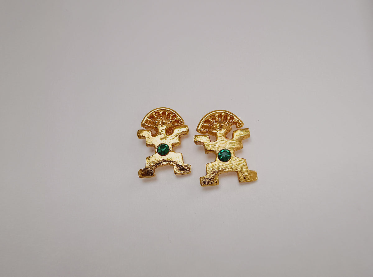 🐆 Topos Circonita cúbica Pectoral Hombre - Jaguar