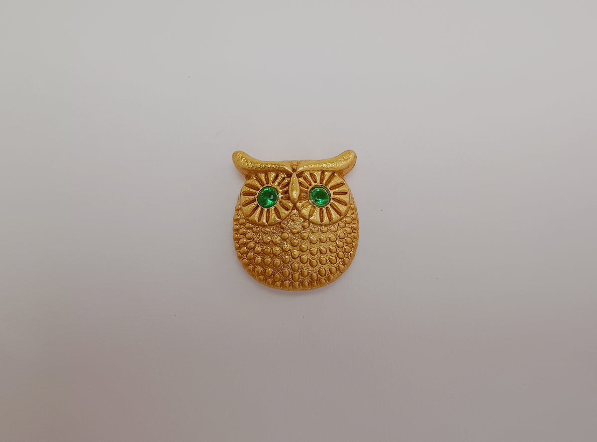 🦉 Topos Circonita cúbica Lechuza