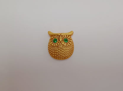 🦉 Topos Circonita cúbica Lechuza