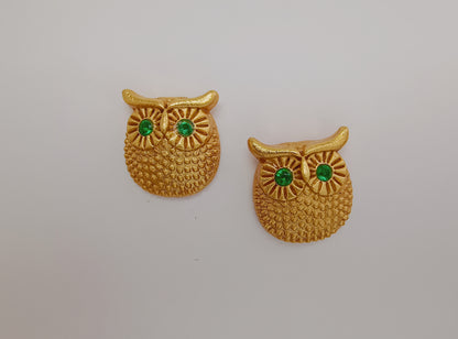 🦉 Topos Circonita cúbica Lechuza