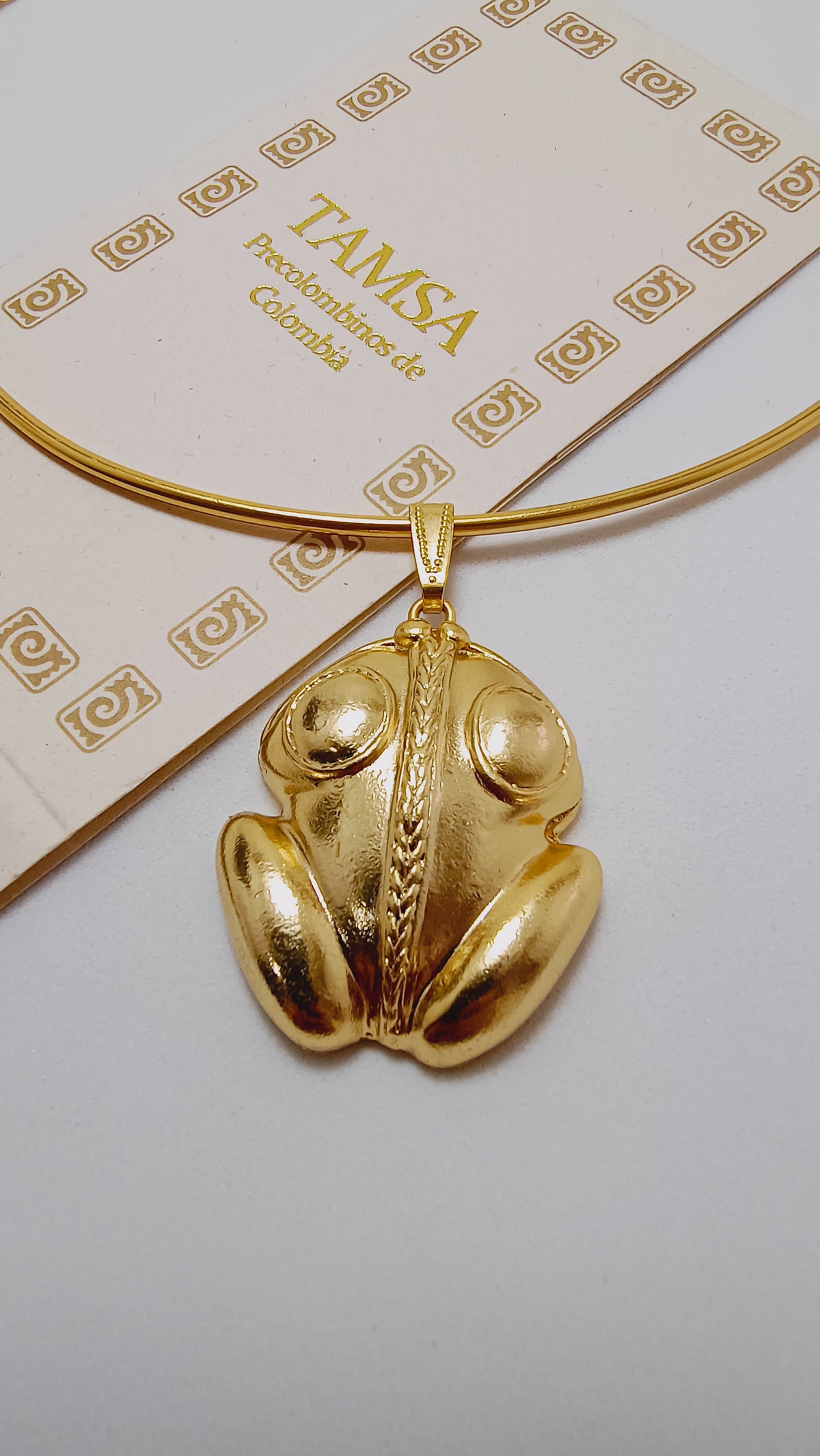 Collar Rana Trenzada Tairona