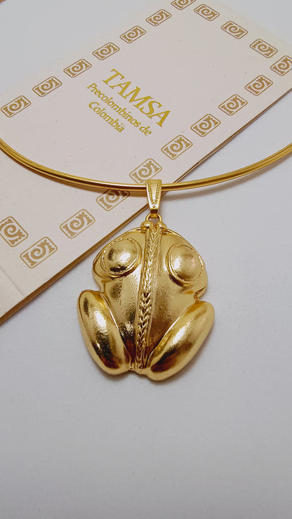 Collar Rana Trenzada Tairona