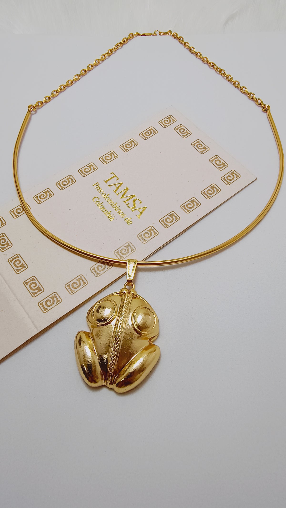 Collar Rana Trenzada Tairona