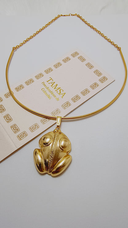 Collar Rana Trenzada Tairona