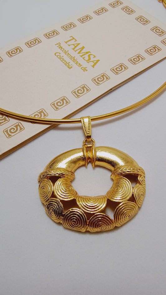 Collar Nariguera espiral