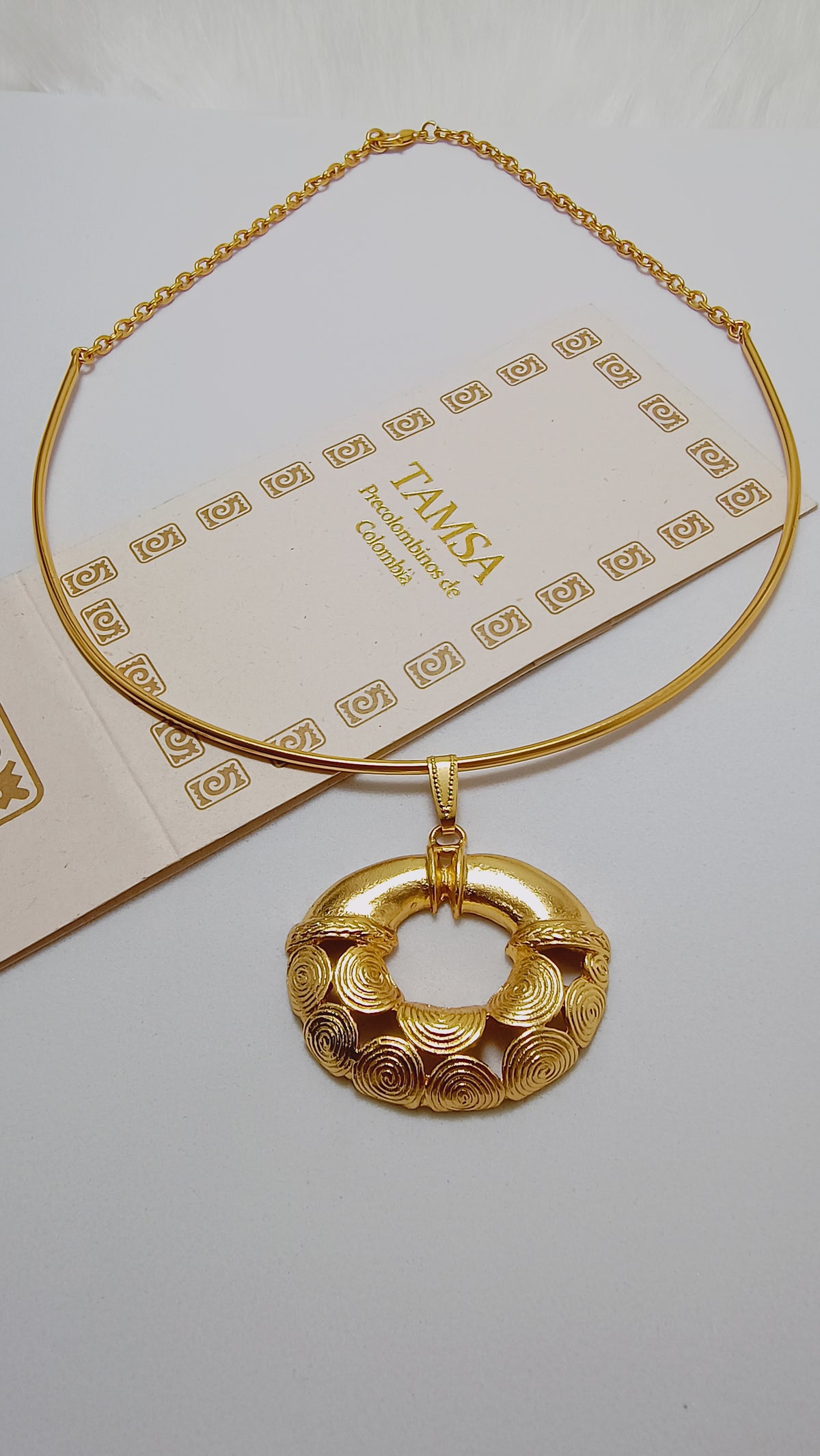 Collar Nariguera espiral