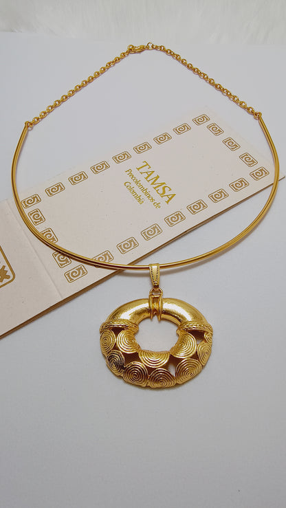 Collar Nariguera espiral