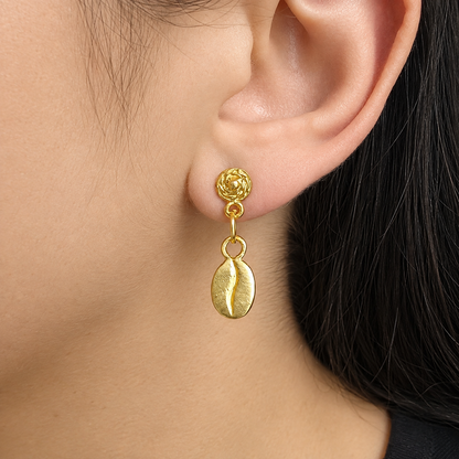 ☕ Aretes Grano de Café